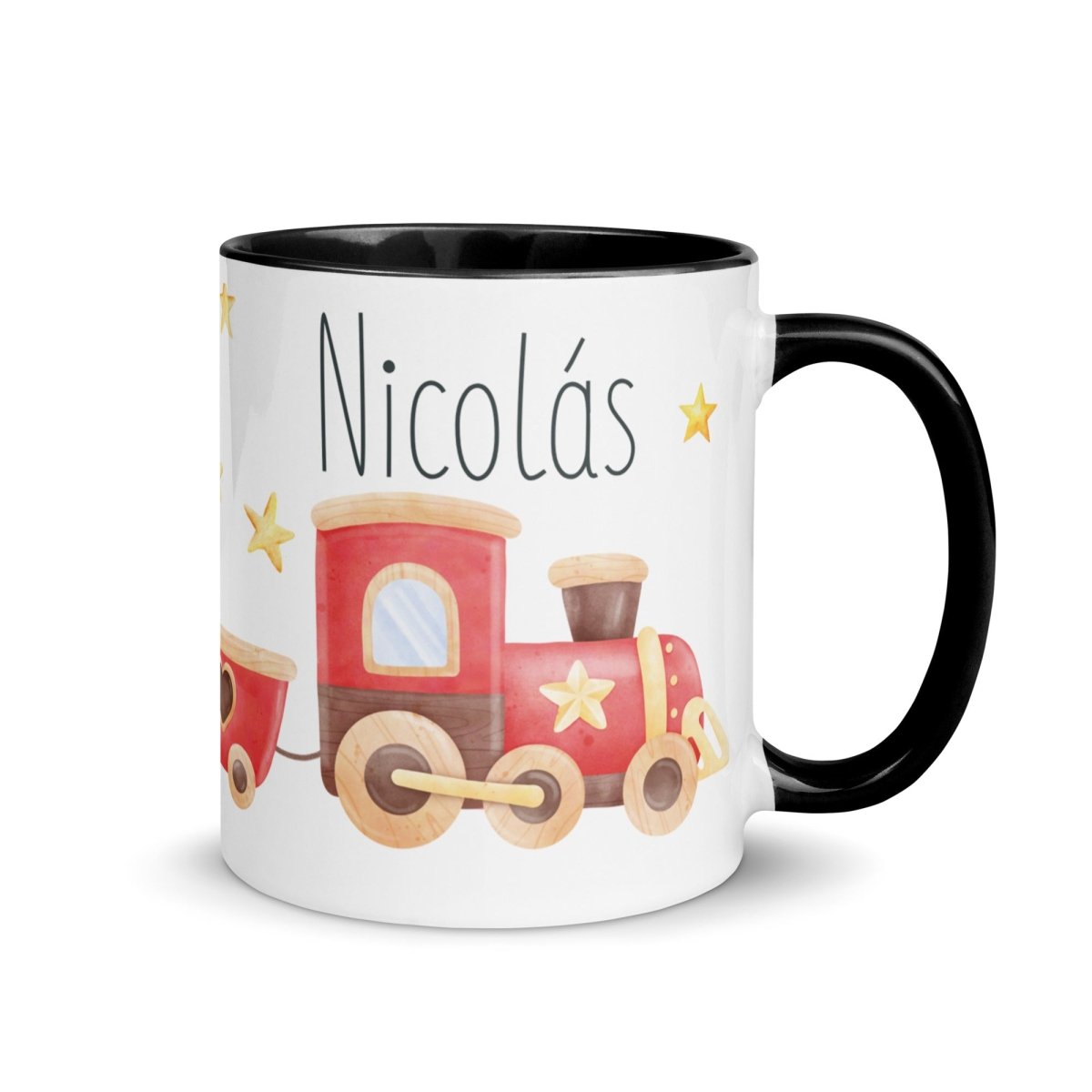 Taza Navideña Personalizada Tren Navidad Nanetes - Nanetes